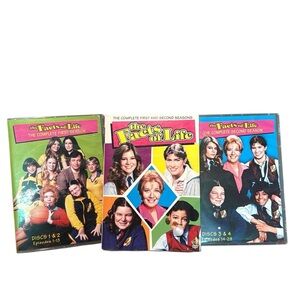 💰BOGO FREE Facts of Life Seasons 1&2 DVD Set